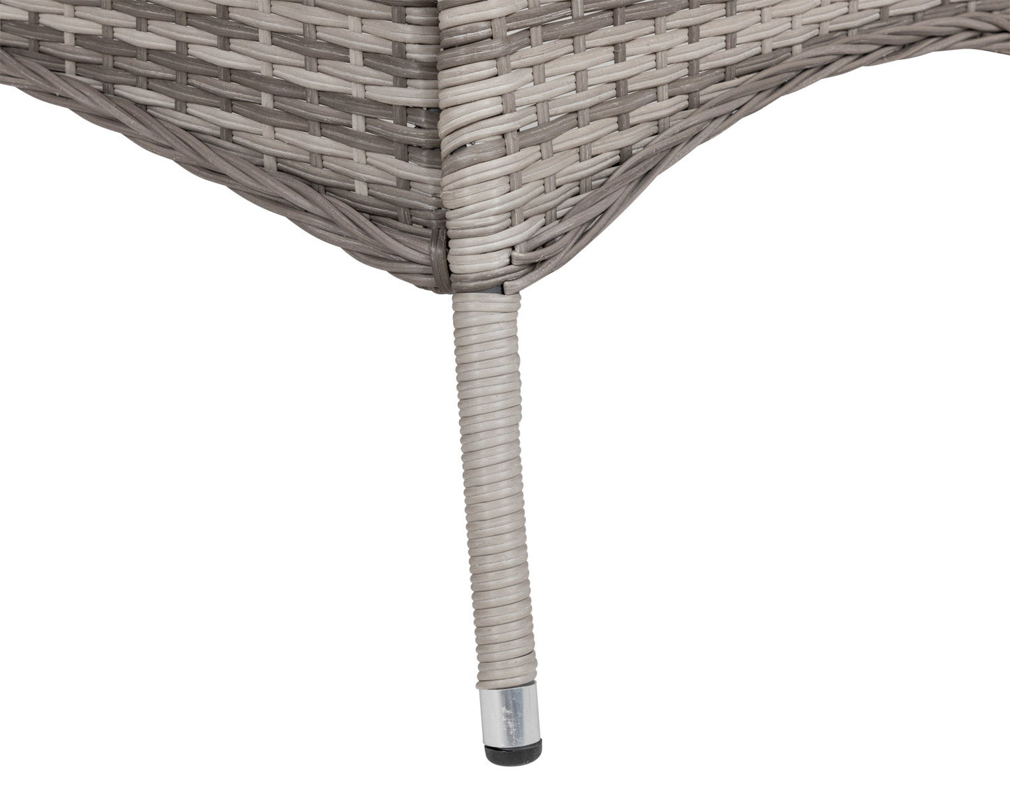 Riviera 6 Dining Chairs and Rectangular Dining Table in Grey