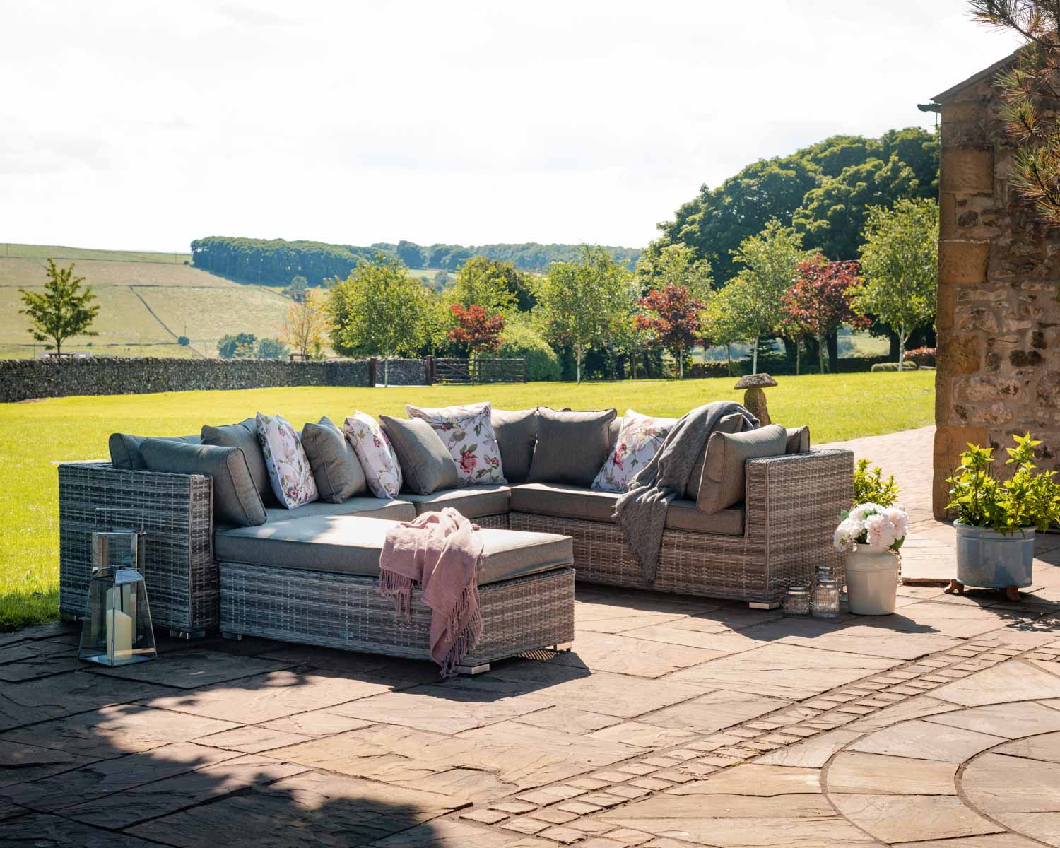 Rattan Corner Sofas