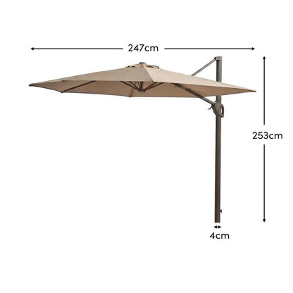 Parasol Cover 245x59x59cm - Emporio Cantilever Parasols