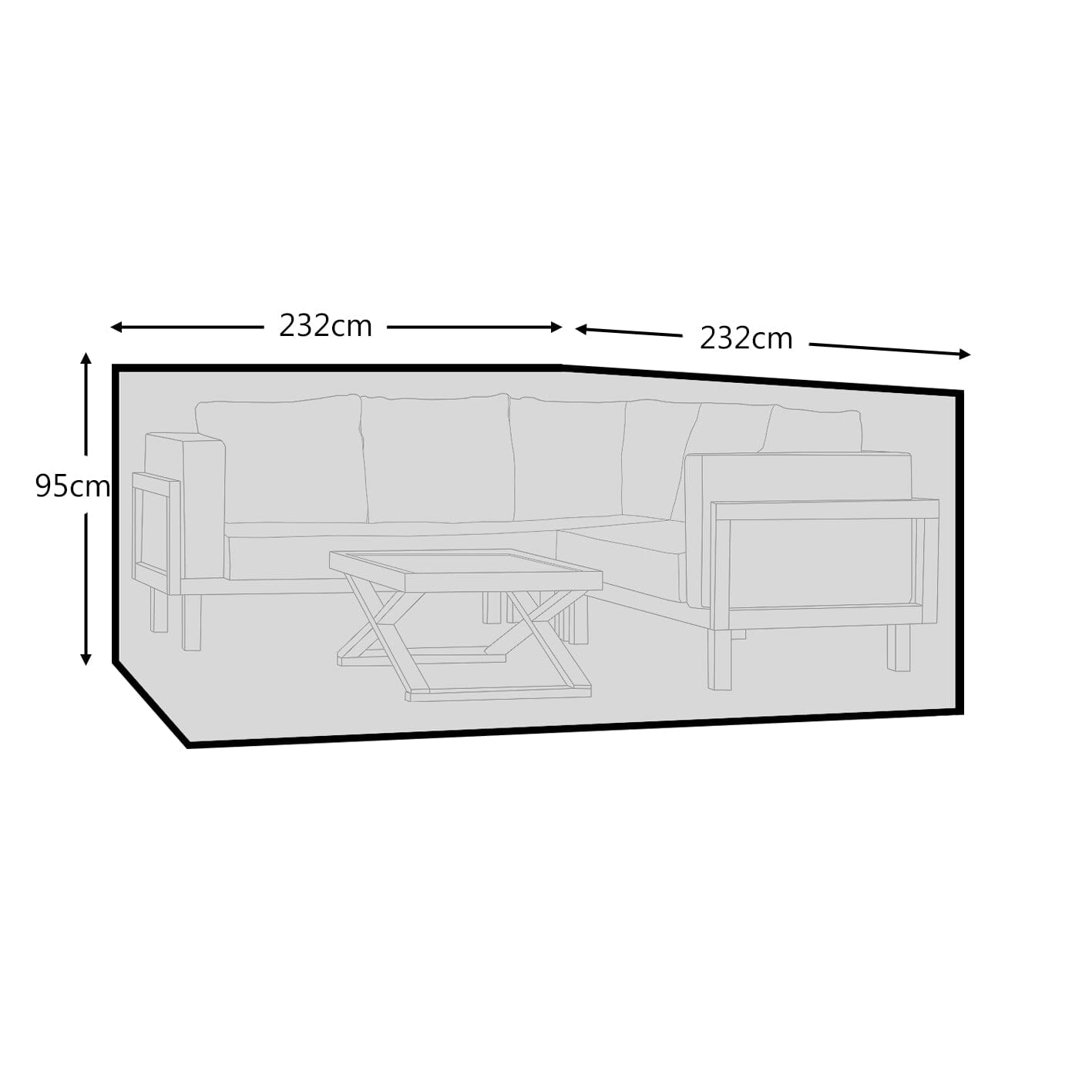 Large Furniture Cover - Thea - Akira - Harrelson - Aria - Eaden - Maia - Halston