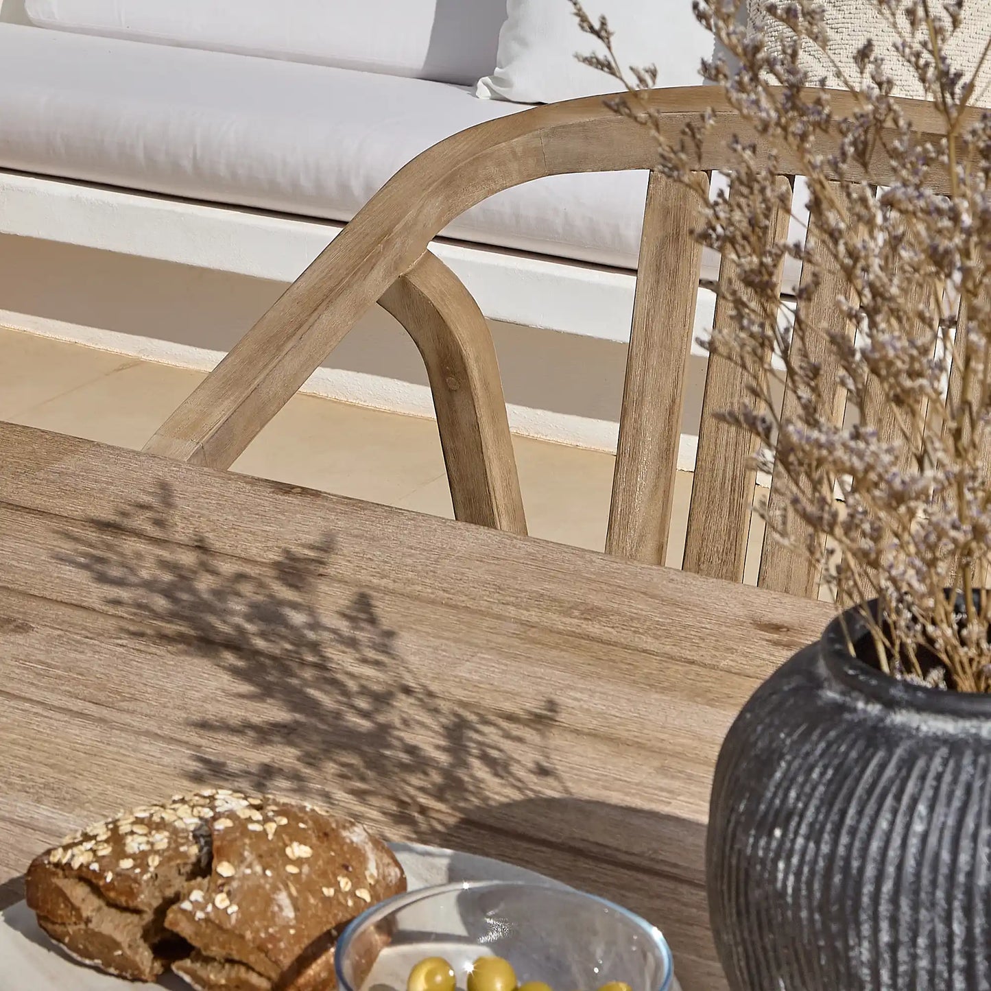 Amelia Wooden Rectangular Dining Table Set with 2 x Shiro 130cm Bench with 2 x Shiro Dining Chairs