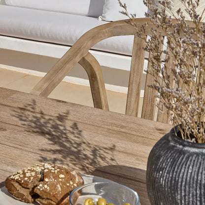 Amelia Wooden Rectangular Dining Table Set with 2 x Shiro 130cm Bench with 2 x Shiro Dining Chairs