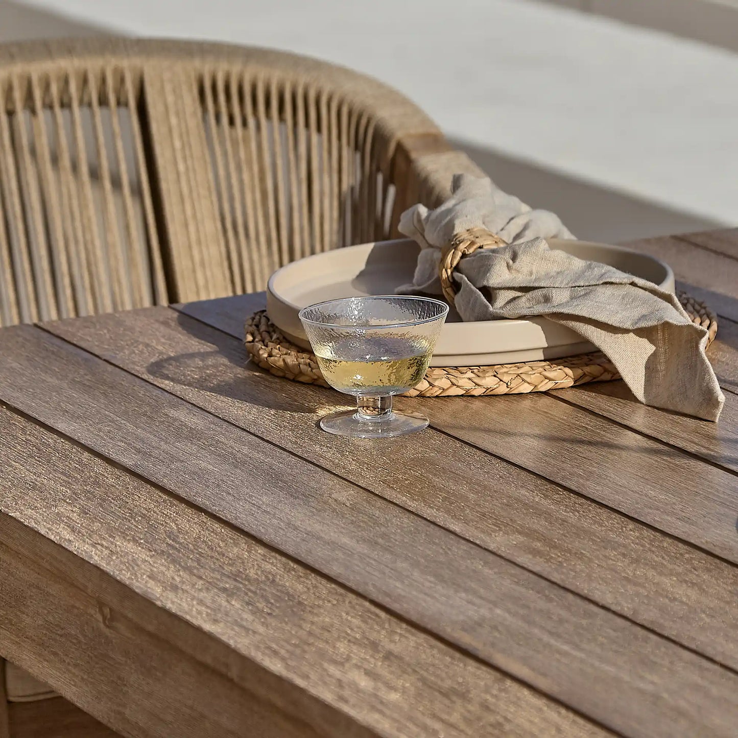 Nala String Outdoor Dining Chairs - Laura James 