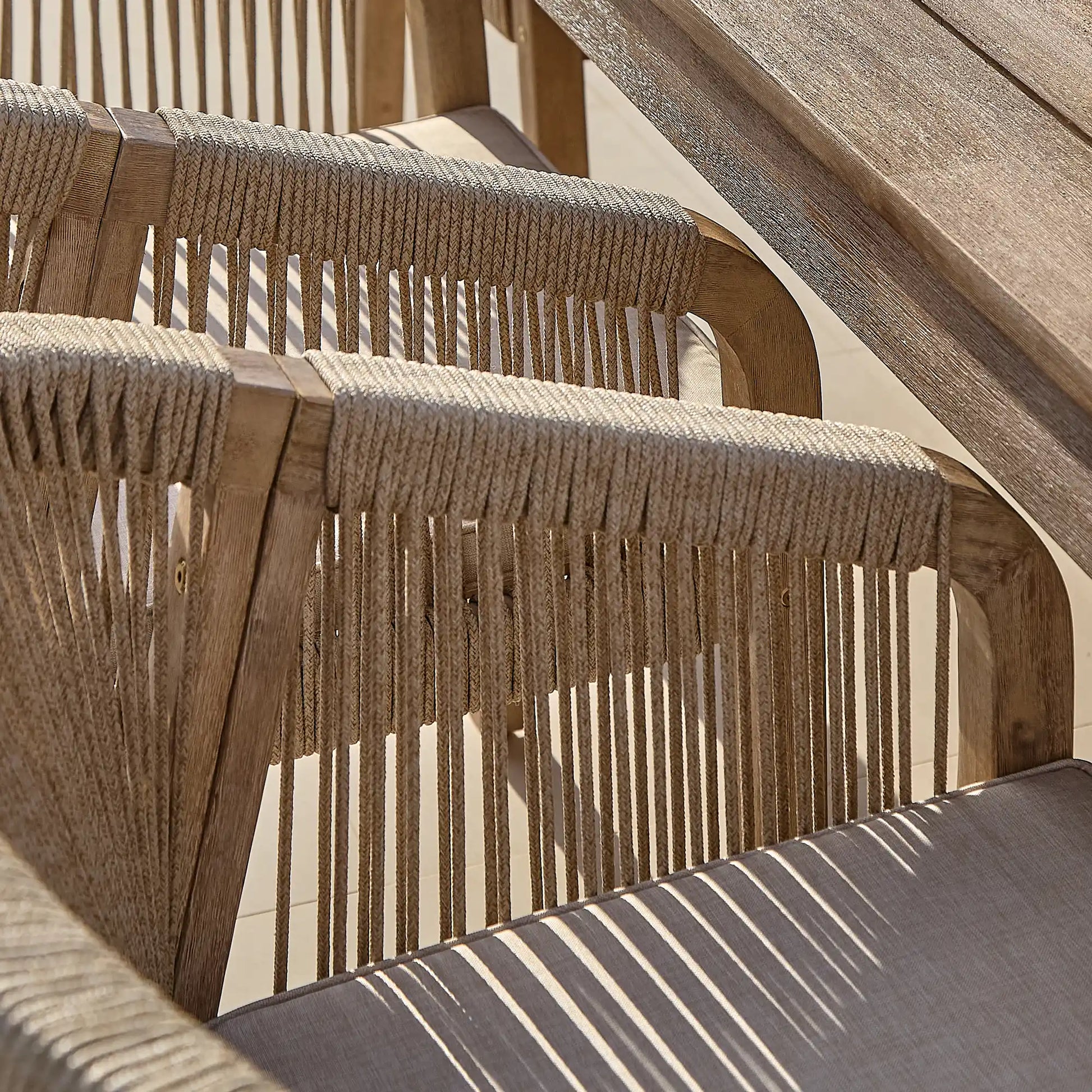 Nala String Outdoor Dining Chairs - Laura James 
