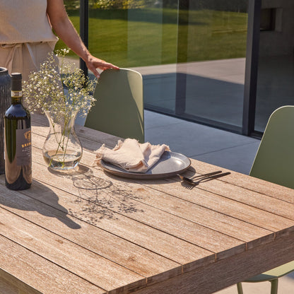 Amelia 6 Seater Wooden Garden Dining Set with 6 Wren Chairs
