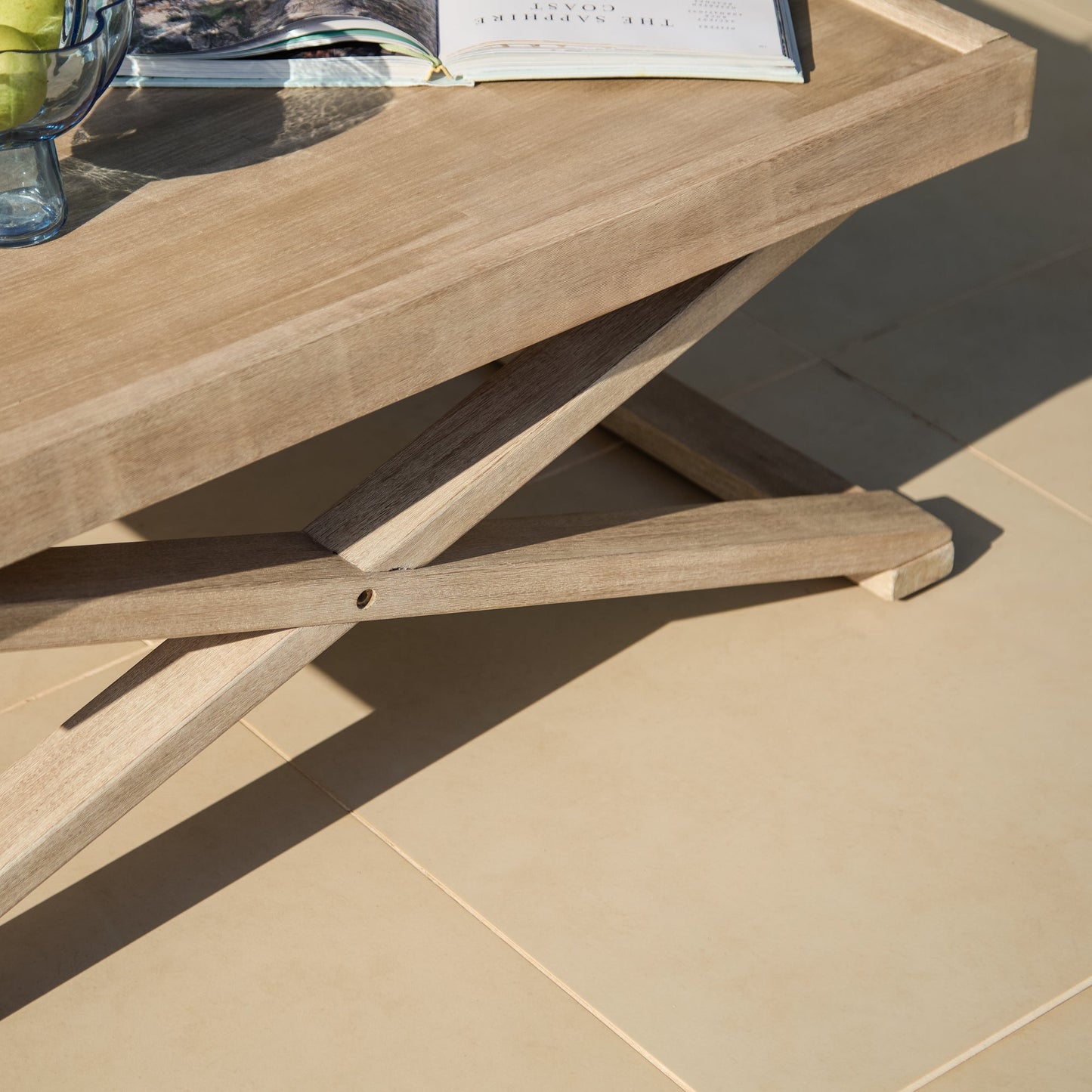 Akira 5 Seater Wooden Garden Set with Coffee Table - Laura James
