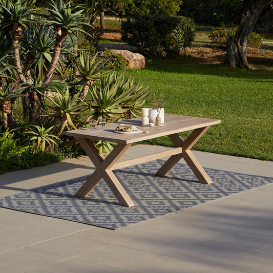 Charlotte 6 Seater Wooden Garden Dining table  - Laura James 