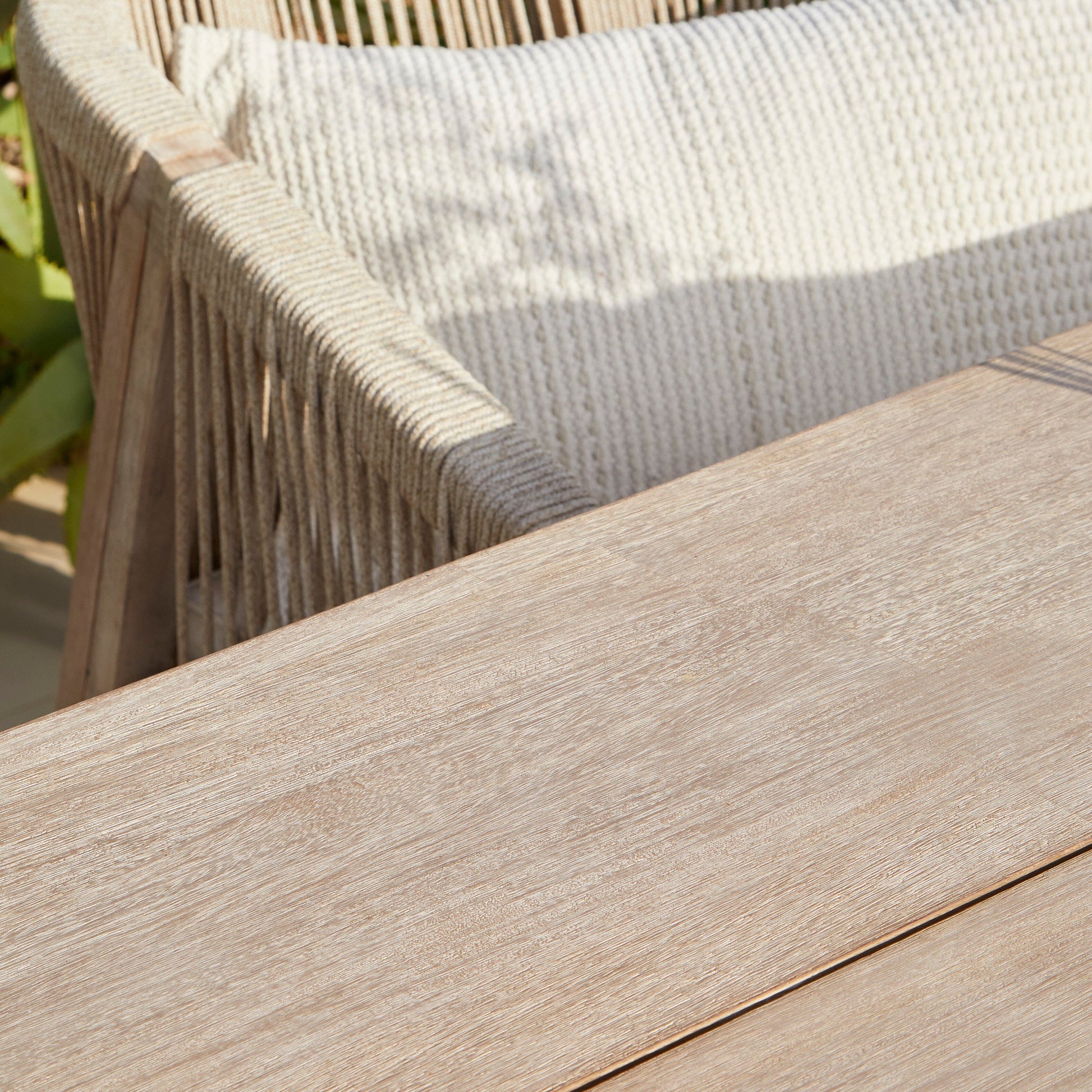 Charlotte 6 Seater Wooden Garden Dining Set with   Nala Chairs - Laura James 