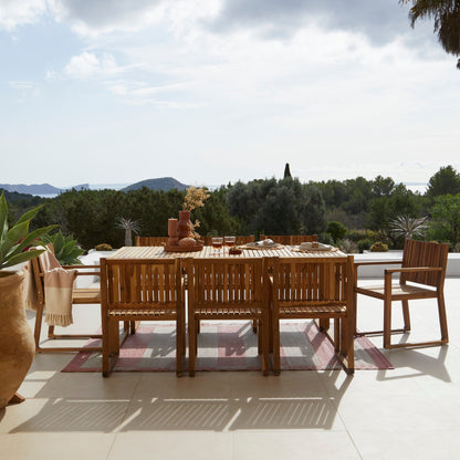 Lennox 8 Seater Wooden Outdoor Dining Set- Laura James 