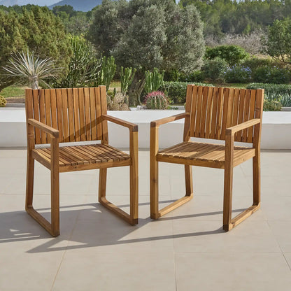 Lennox 8 Seater Wooden Outdoor Dining Set- Laura James 