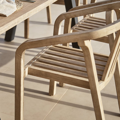 Palm 6 Seater Wooden Garden Dining Set with 6 Shiro Chairs
- Laura James 