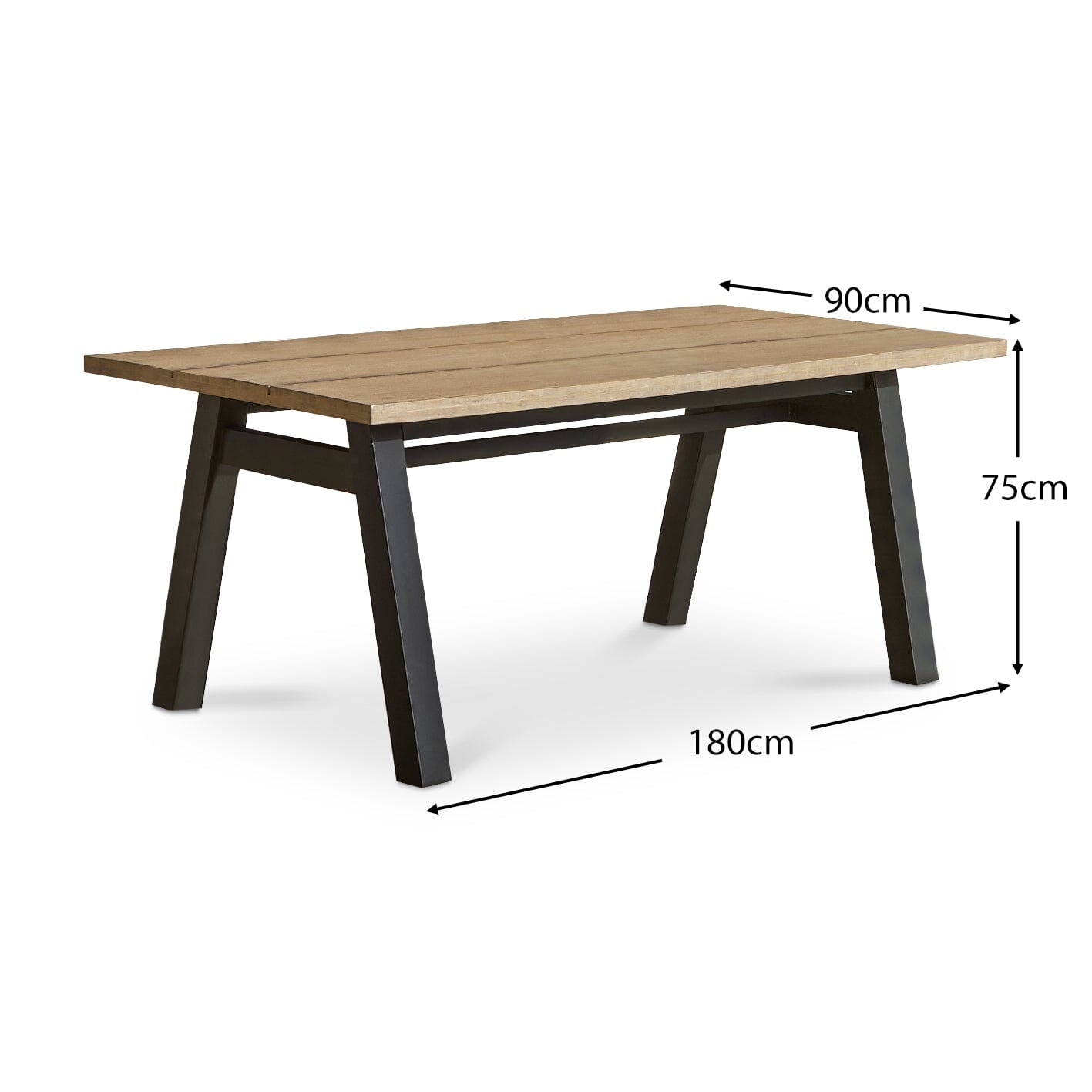 Palm Wooden Dining Table - Laura James 