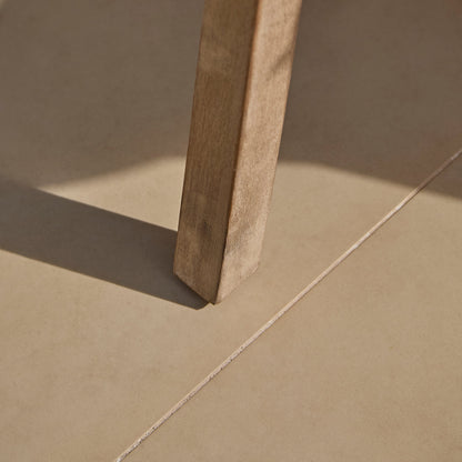 Shiro Round Garden Table - Brushed Light Acacia
