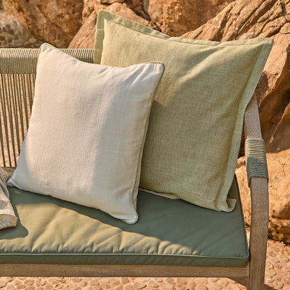 Shiro 130cm Garden Bench Cushion - Khaki - Laura James