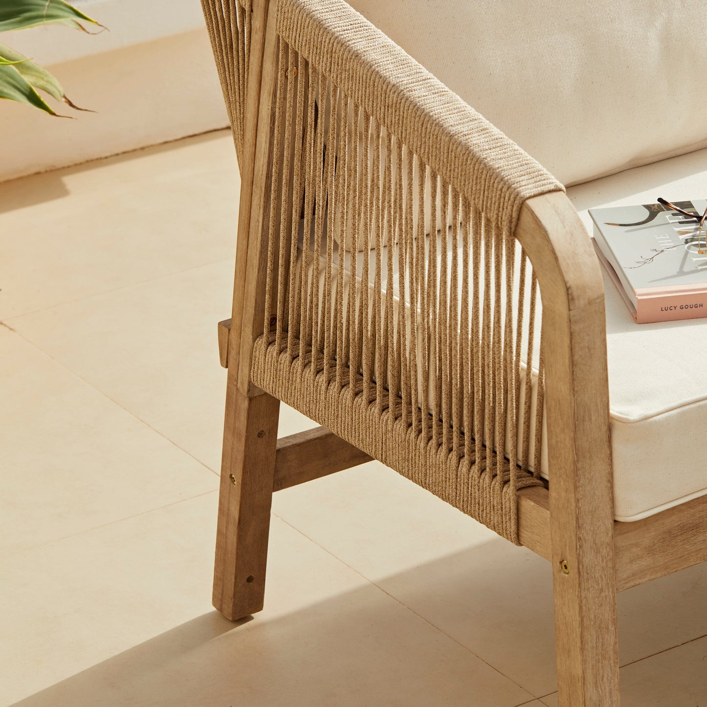 Shiro Wooden Garden Corner Sofa Set
- Laura James 