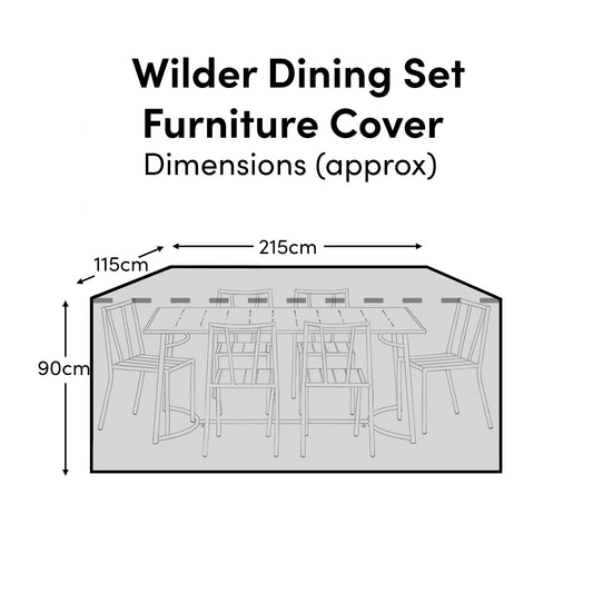 Wilder Dining Set Furniture Cover - Laura James