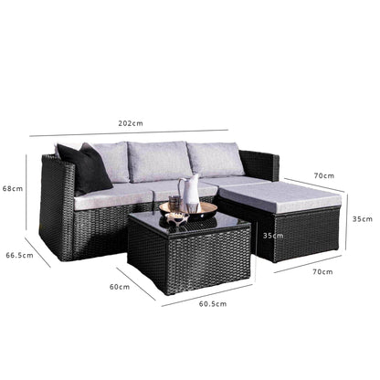 Ashby 8 Seater Wooden Round Folding Garden Dining Table - 160cm