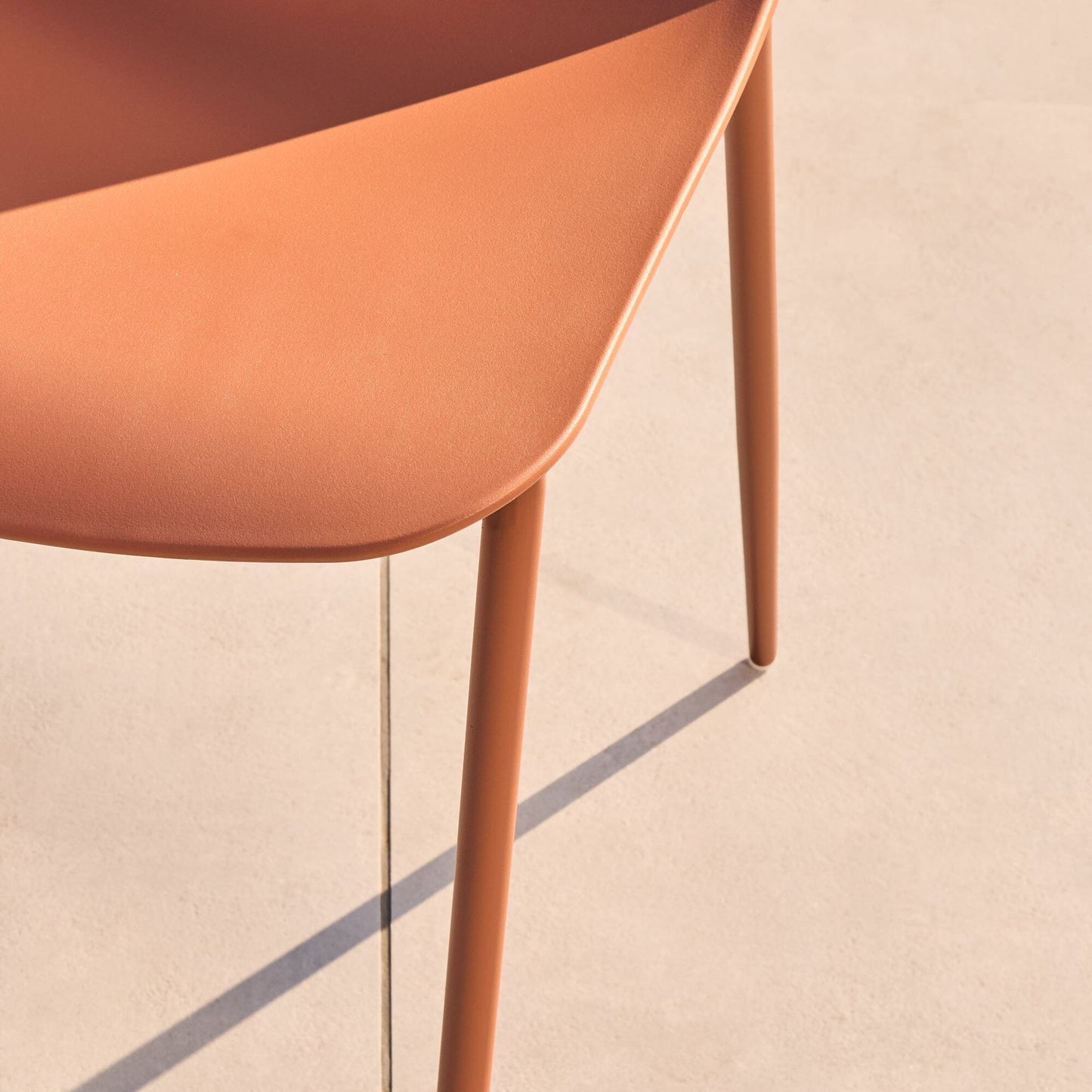 Wren Garden Dining Chair - Set of 2 - Burnt Orange - Laura James 