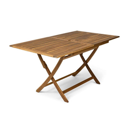 Ashby 4 Seater Wooden Rectangular Garden Dining Set - 120cm
