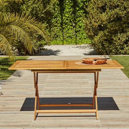 Ashby 6 Seater Wooden Rectangular Garden Dining Set - 150cm - Laura James