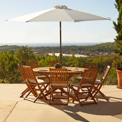 Cream Parasol - 2.7m Round