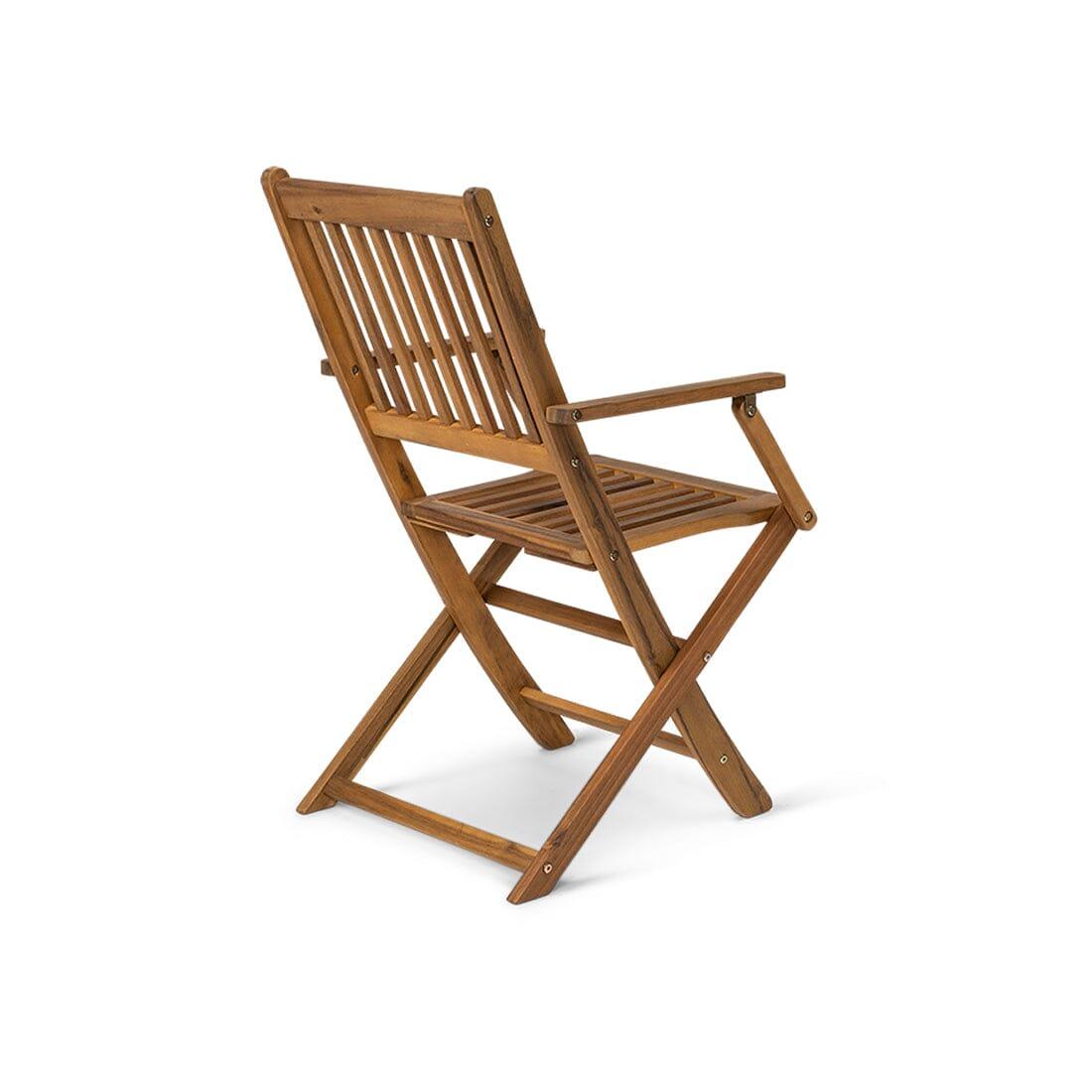 Ashby Wooden Folding armchairs - Set of 2 - Laura James