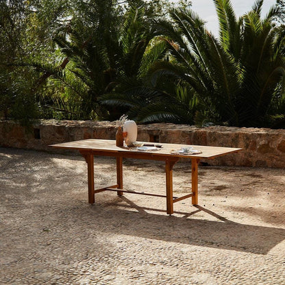 Aspen 8 Seater Wooden Garden Dining Set with Cushions - 160-240cm - Laura James