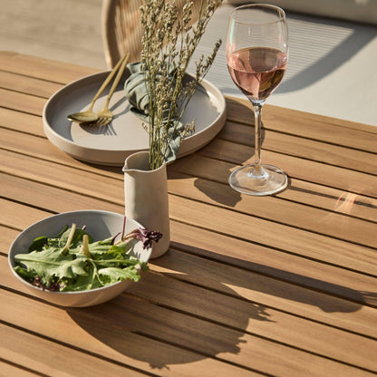 Eaden Rope Corner Dining Set - Natural - Laura James