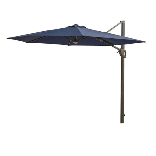 Fira Dark Blue Cantilever Parasol - 2.5m Square