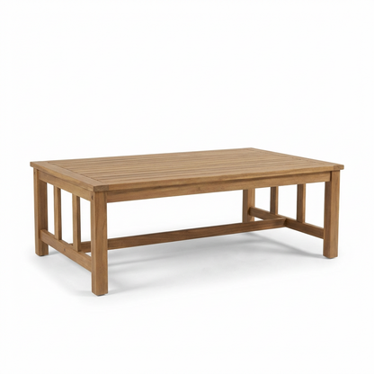 Harrelson 3 Seater Wooden Garden Chaise Corner Set - Laura James