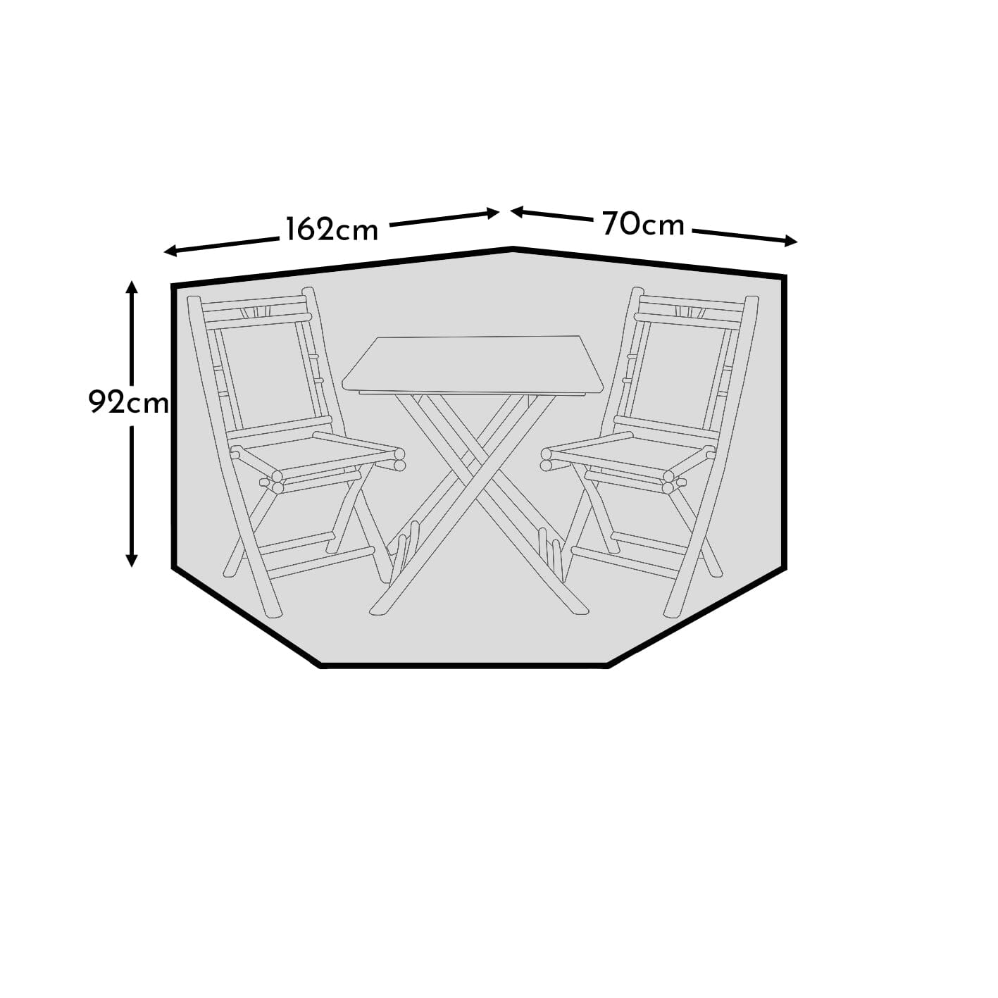 Garden Furniture Cover - Kemble Bistro/Ashby Bistro/Lila Bistro