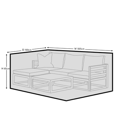 Rectangular Rain Cover 223x150x85cm