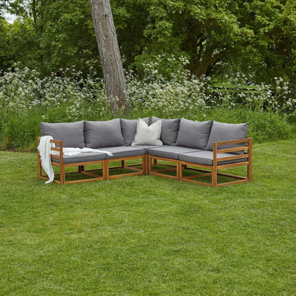Rowan 5 Seater Sofa With Footstool and Coffee Table