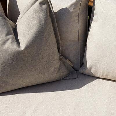 Rowan Wooden Garden Armchair - Sand
