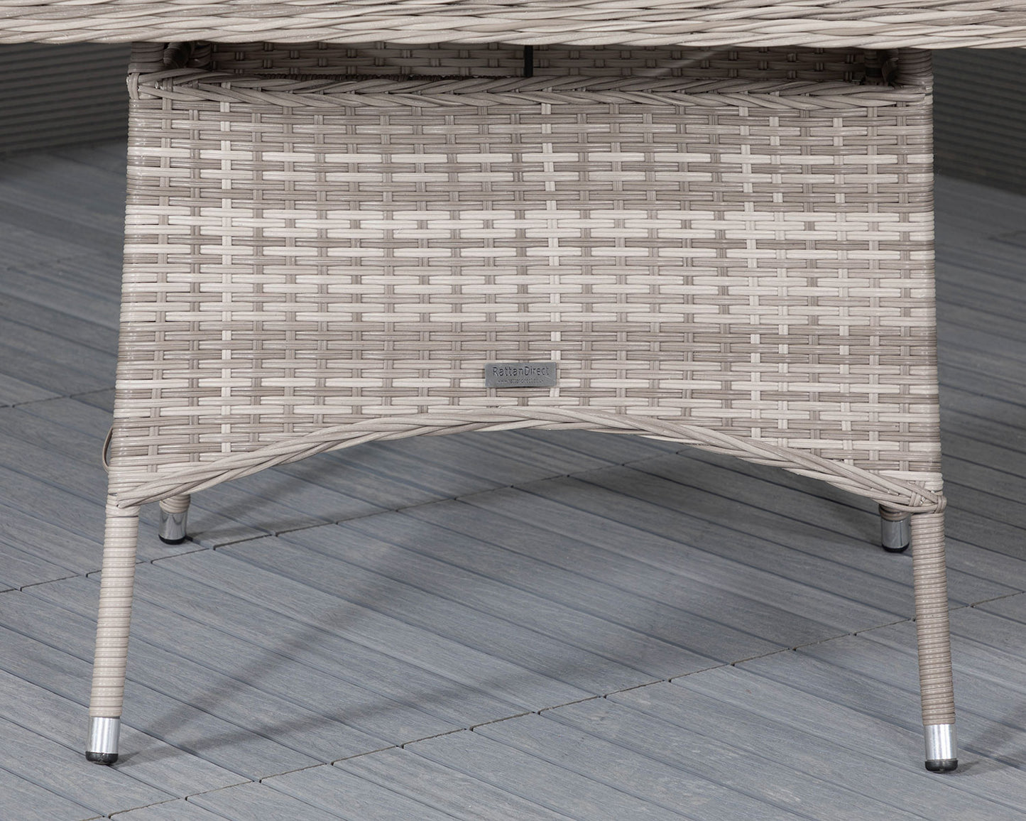 Cambridge 4 Stackable Chairs and Square Dining Table in Grey