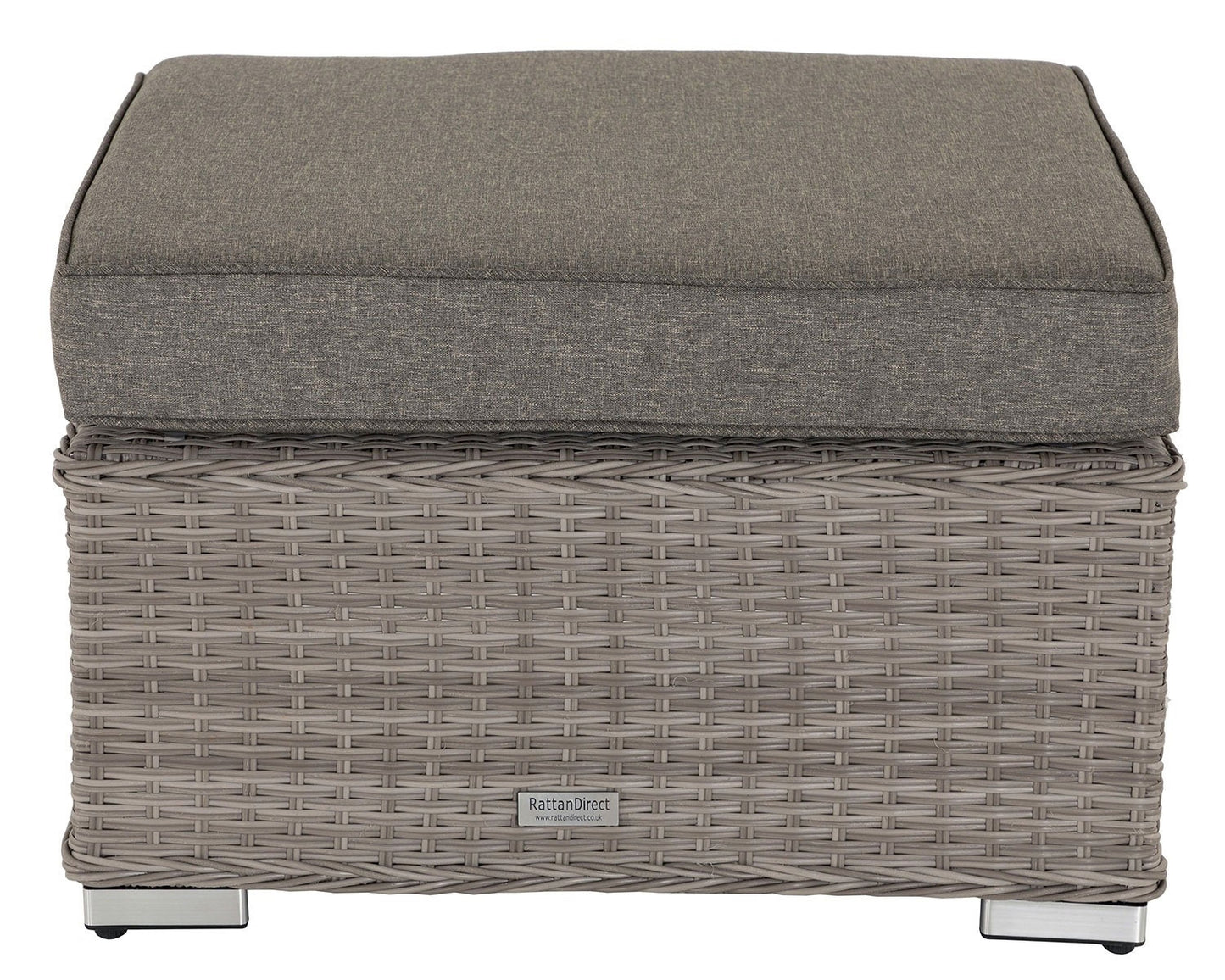 Florida 6 Piece Rattan Garden Corner Sofa Set in Grey