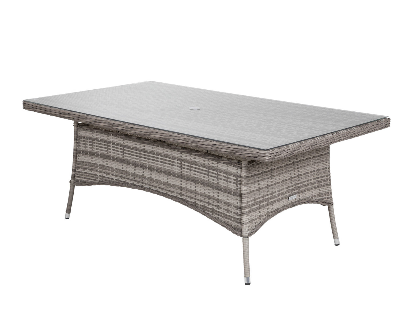 Riviera 4 Dining Chairs and Rectangular Dining Table in Grey