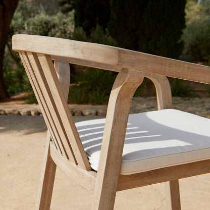Shiro Wooden Garden Chair - Set of 2 - Laura James