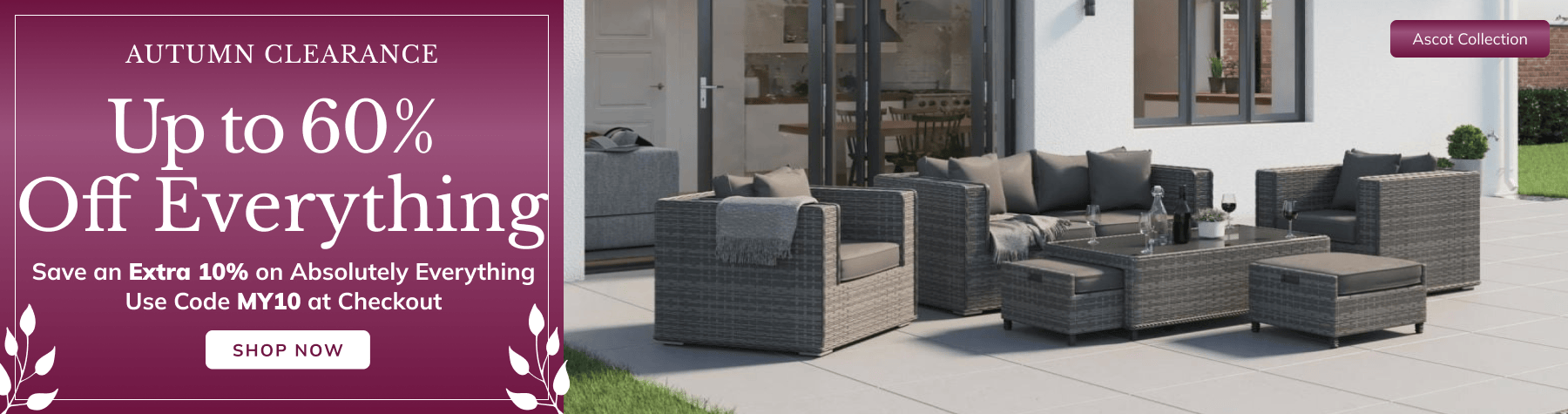 Autumn Sale |Up to 60% off