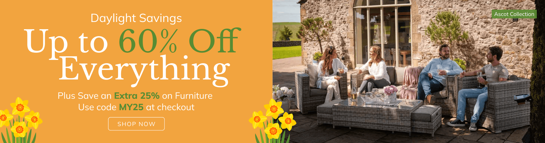Daylight Savings |Up to 60% off 