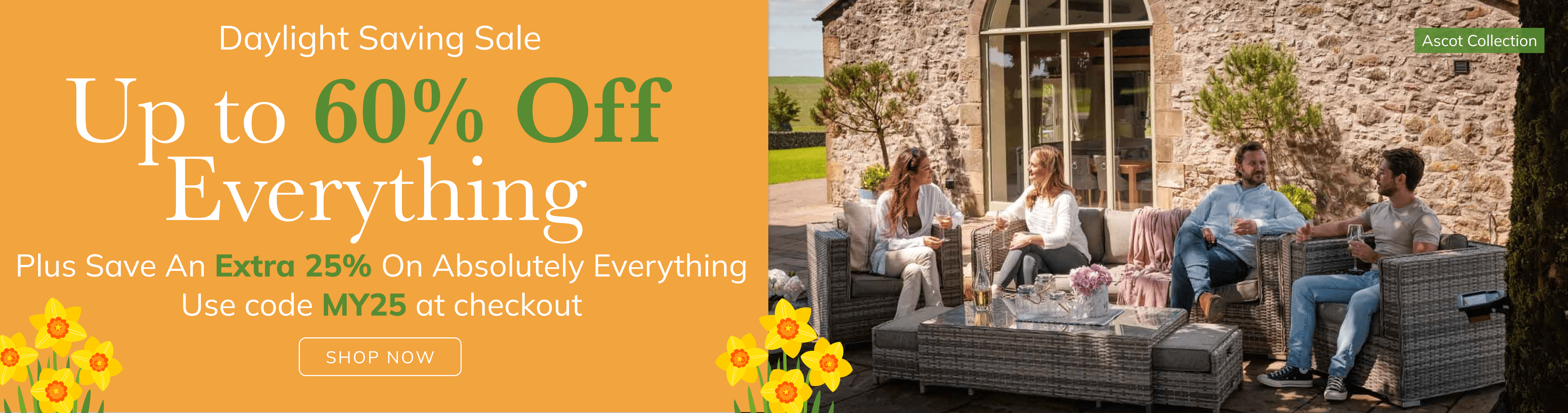 Daylight Savings |Up to 60% off 
