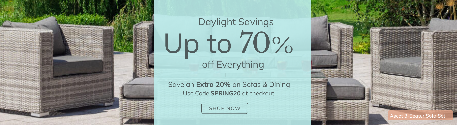 Daylight Savings Up to 70% off Everything