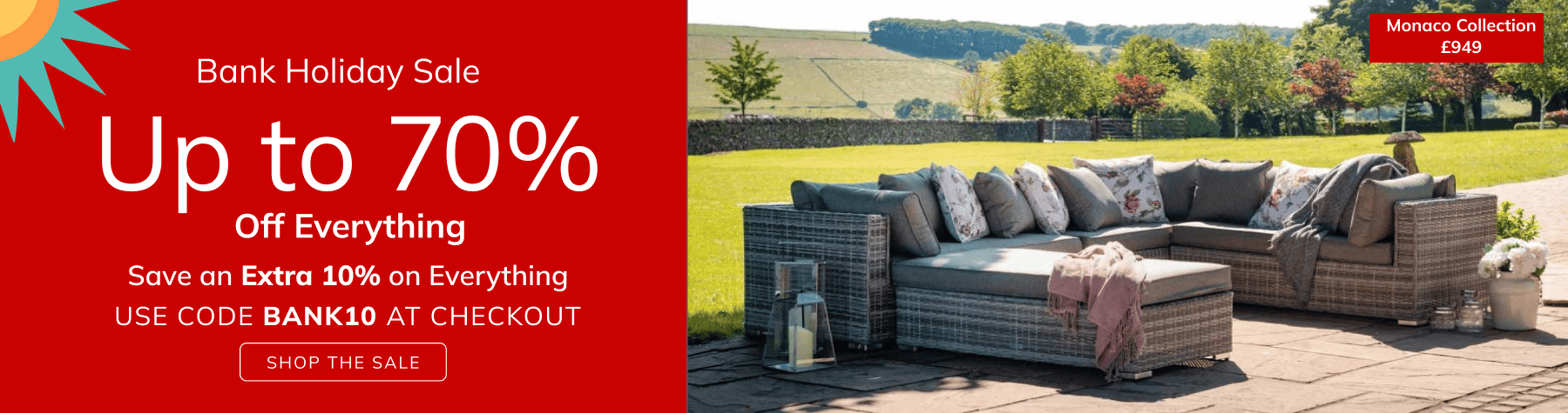 Bank Holiday Sale |Up to 70% off 