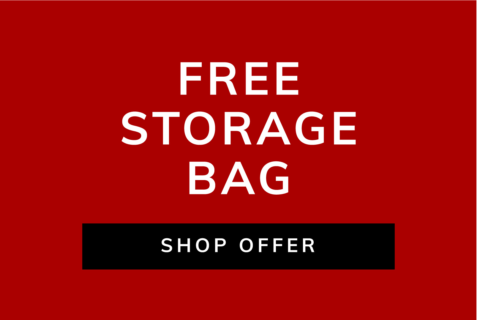 Free Storage Bag