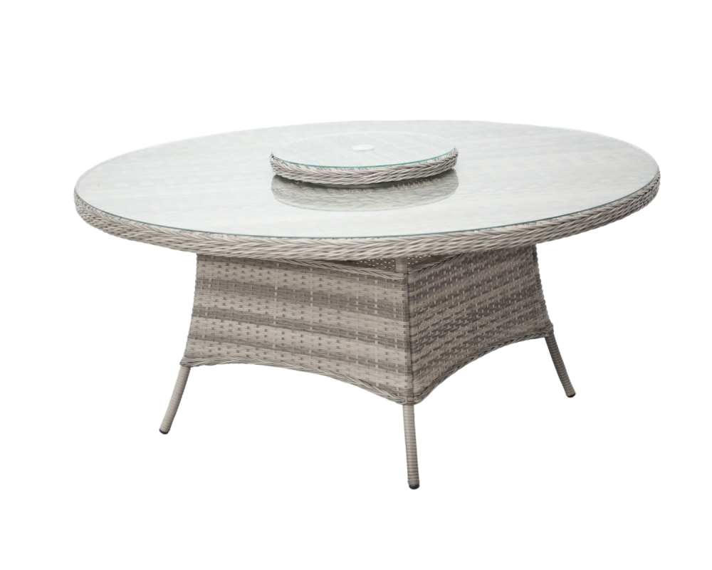 Grey rattan garden table only hotsell