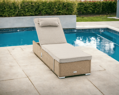 Miami Sun Lounger in Willow - SINGLE