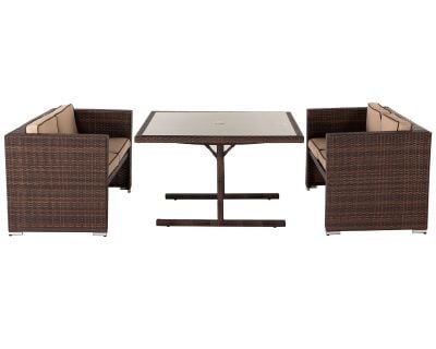 Replacement Cushions for Barcelona Sofa Cube Set in Coffee Cream