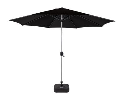 Black Parasol With Base