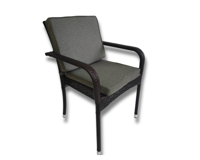 Back Cushion for Roma stackable Chair in Grey