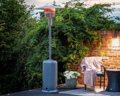 Nevada Patio Heater in Silver